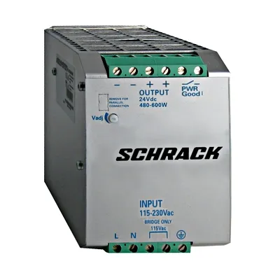 Захранване Schrack Technik електронно  230 V, 24 V, 600 VA