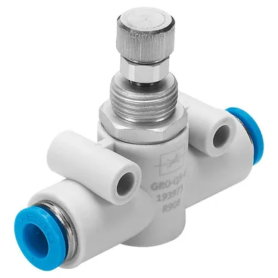 Дросел Festo за вграждане в тръбопровод 0-10 bar, 4 мм, GRO-QS-4