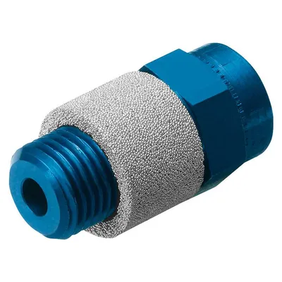 Дросел-шумозаглушител Festo за пневматична система 0-10 bar, G 3/8", GRE-3/8