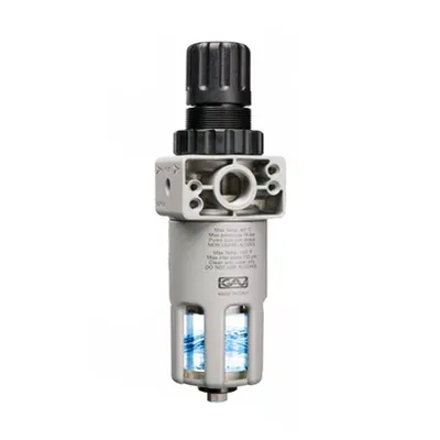 Филтър регулатор GAV с манометър  1800 л/мин, 1/4 ", 10 µm, FR180SA