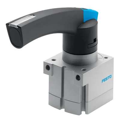 Пневматичен разпределител на въздух Festo с лост  G1/4", 0-10 bar, 1150 л/мин, VHER-P-H-B43C-G14