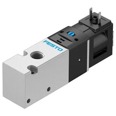 Разпределител на въздух Festo електромагнитен  1.5-8 bar, 1/8", 550 л/мин, 24 DC V, VUVS-LK20-M32C-AD-G18-1C1-S