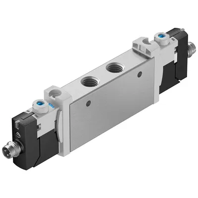 Разпределител на въздух Festo електромагнитен  1.5-8 bar, 1/8", 560 л/мин, 24 DC V, VUVG-L14-T32C-AT-G18-1R8L