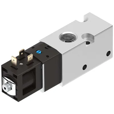 Разпределител на въздух Festo електромагнитен  1.5-8 bar, 3/8", 1600 л/мин, 24 DC V, VUVS-LK30-M32C-AD-G38-1B2-S