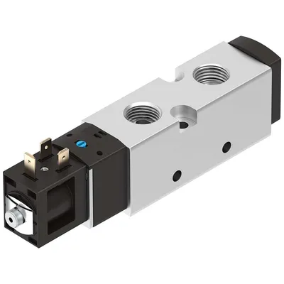 Разпределител на въздух Festo електромагнитен  1.5-8 bar, 3/8", 1600 л/мин, 24 DC V, VUVS-LK30-M52-AD-G38-1B2-S