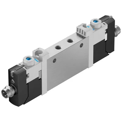 Разпределител на въздух Festo електромагнитен  1.5-8 bar, M5, 220 л/мин, 24 DC V, VUVG-L10-B52-T-M5-1R8L