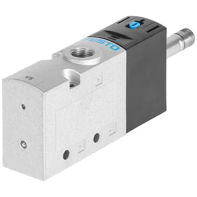 Разпределител на въздух Festo електромагнитен  2.5-10 bar, 1/4", 1000 л/мин, VUVS-L25-M32C-AD-G14-F8