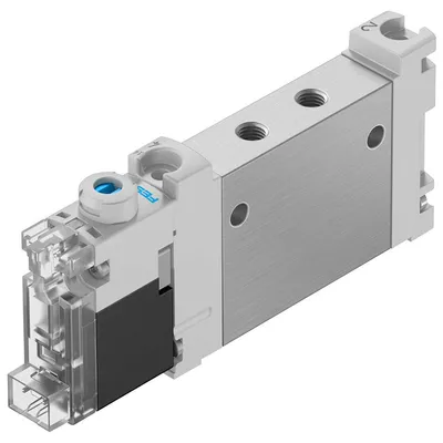 Разпределител на въздух Festo електромагнитен  2.5-7 bar, M5, 195 л/мин, 24 DC V, VUVG-LK10-M52-AT-M5-1H2L-S