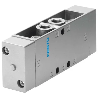 Разпределител на въздух Festo с пневматично задвижване  0-10 bar, 1/8", 600 л/мин, JH-5-1/8