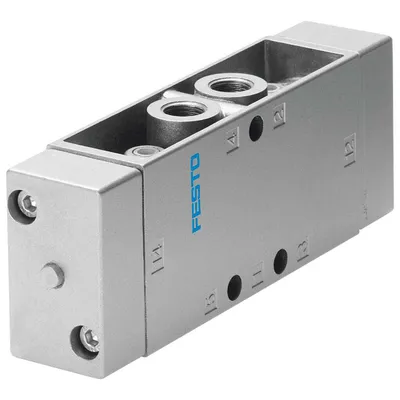 Разпределител на въздух Festo с пневматично задвижване  0-8 bar, 1/4", 1100 л/мин, JH-5-1/4