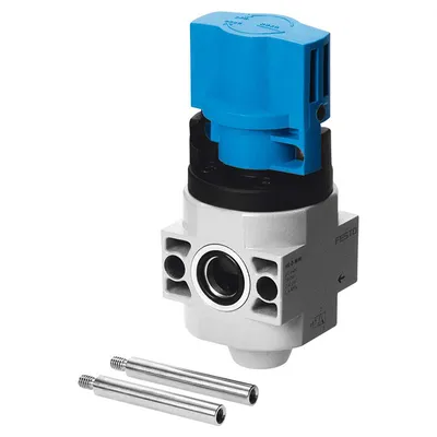 Разпределител на въздух Festo с ръчно включване 0-16 bar, 1/8", HE-D-MINI
