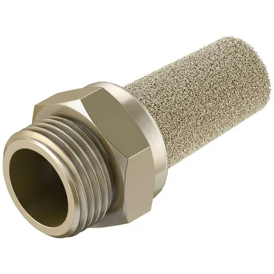 Шумозаглушител Festo за пневматична система 0-10 bar, 3/8", 82 dB(A), AMTE-M-LH-G38