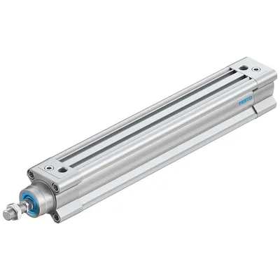Цилиндър Festo за пневматични задвижки двойнодействащ, ф 32х200 мм, 483 N, DSBC-32-200-PPVA-N3