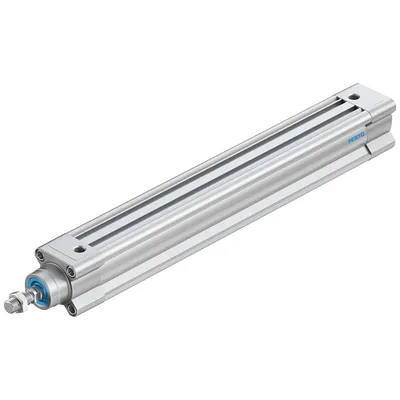 Цилиндър Festo за пневматични задвижки двойнодействащ, ф 32х250 мм, 483 N, DSBC-32-250-PPSA-N3