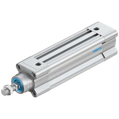 Цилиндър Festo за пневматични задвижки двойнодействащ, ф 32х80 мм, 483 N, DSBC-32-80-PPSA-N3