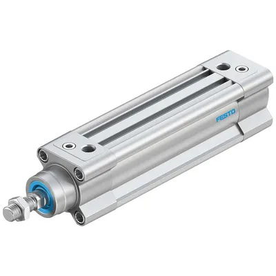 Цилиндър Festo за пневматични задвижки двойнодействащ, ф 32х80 мм, 483 N, DSBC-32-80-PPVA-N3