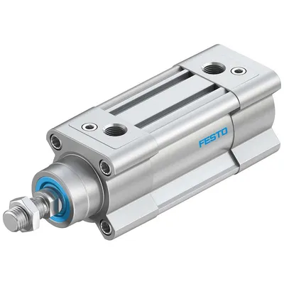 Цилиндър Festo за пневматични задвижки двойнодействащ, ф 40х25 мм, 754 N, DSBC-40-25-PPVA-N3