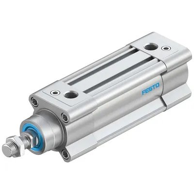 Цилиндър Festo за пневматични задвижки двойнодействащ, ф 40х50 мм, 754 N, DSBC-40-50-PPVA-N3