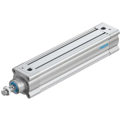 Цилиндър Festo за пневматични задвижки двойнодействащ, ф 63х250 мм, 1870 N, DSBC-63-250-PPVA-N3