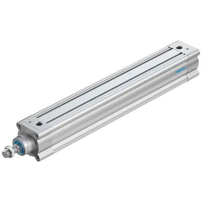 Цилиндър Festo за пневматични задвижки  двойнодействащ, ф 63х400 мм, 1870 N, DSBC-63-400-PPVA-N3
