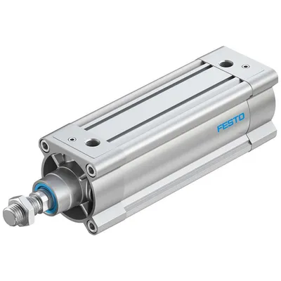 Цилиндър Festo за пневматични задвижки  двойнодействащ, ф 80х160 мм, 3016 N, DSBC-80-160-PPVA-N3
