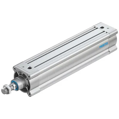Цилиндър Festo за пневматични задвижки  двойнодействащ, ф 80х320 мм, 3016 N, DSBC-80-320-PPVA-N3