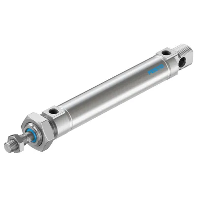 Цилиндър Festo за пневматични задвижки ф 25х100 мм, 294.5 N, DSNU-25-100-PPS-A