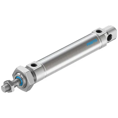 Цилиндър Festo за пневматични задвижки ф 25х80 мм, 294.5 N, DSNU-25-80-PPS-A