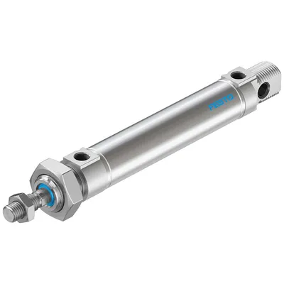 Цилиндър Festo за пневматични задвижки ф 25х80 мм, 294.5 N, DSNU-25-80-PPV-A