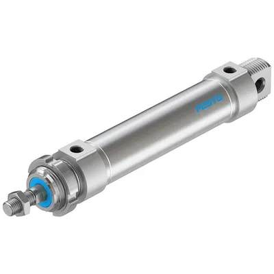 Цилиндър Festo за пневматични задвижки ф 32х100 мм, 482.5 N, DSNU-32-100-PPV-A