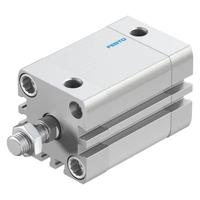 Цилиндър Festo за пневматични задвижки компактен  ф 32x30 мм, 483 N, ADN-32-30-A-P-A