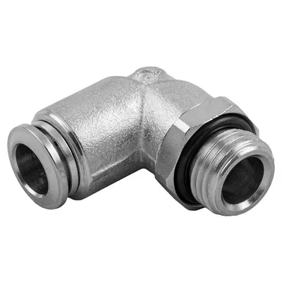 Коляно пневматично GAV Push In шлаух - резба  1/8", шлаух 6 мм, RM6038/8