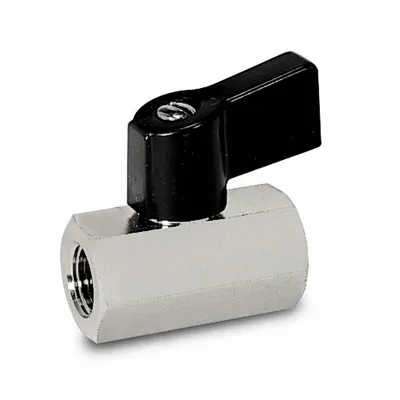 Кран пневматичен GAV сферичен  2x1/4", 1267/2