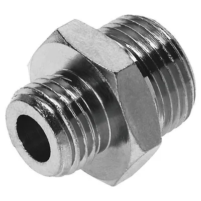 Нипел пневматичен Festo редуктивен резба - резба 1/8" x 1/4", NPFC-D-G18-G14-M