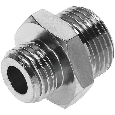 Нипел пневматичен Festo редуктивен резба - резба 1/8" x 1/8", NPFC-D-2G18-M