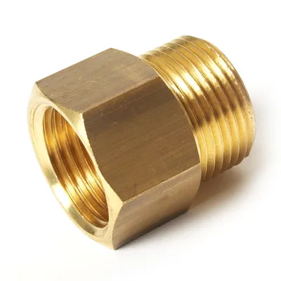 Нипел пневматичен редуктивен резба - резба  1/2" - M22x1.5 мм