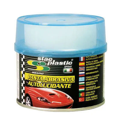 Полирпаста абразивна Stac Plastic за шлайфане на метал и пластмаса  0.25 кг