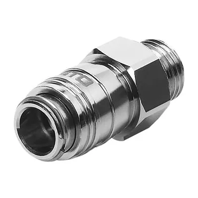 Съединител пневматичен Festo бърза връзка - резба 1/8", KD3-1/8-A