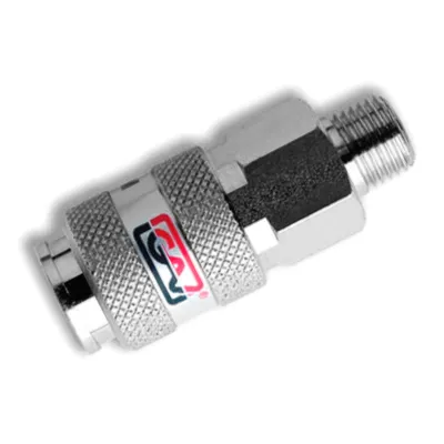 Съединител пневматичен GAV бърза връзка - резба 1/4", UNI/1