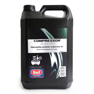 Синтетично масло Unil за въздушни компресори  5 л, Compressor VSP 46