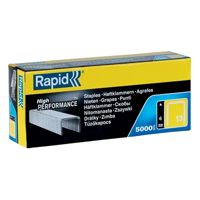 Скоби за такери Rapid  тип 13, 10.6x0.75x6 мм, 5000 бр.