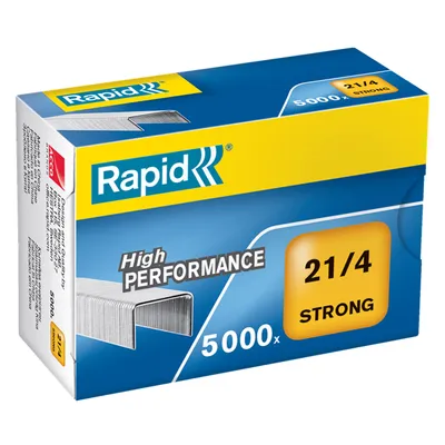 Скоби за такери Rapid  тип 21/4, 6x0.5x4 мм, 1000 бр.