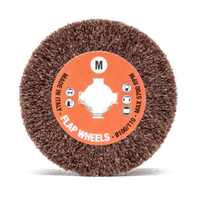 Четка ролкова за четков шлайф Athena Abrasives от скочбрайт  110 мм, 100 мм, STX