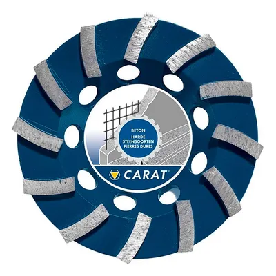 Диск диамантен за шлайфане Carat на бетон 180 мм, 22.23 мм, CUDG