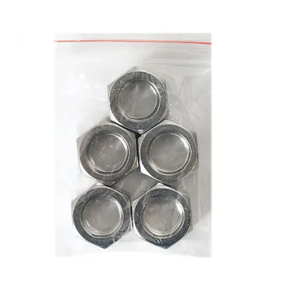 Гайка метрична резба Inox Mare неръждаема  A2, M18, 2.5 мм, 15 мм, 7.0, 5 бр./опак., DIN 934