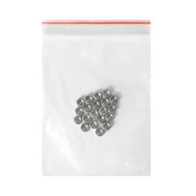 Гайка метрична резба Inox Mare неръждаема A2, M3, 0.5 мм, 2.4 мм, 7.0, 20 бр./опак., DIN 934