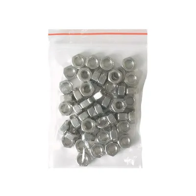 Гайка метрична резба Inox Mare неръждаема  A2, M6, 1 мм, 5 мм, 7.0, 50 бр./опак., DIN 934