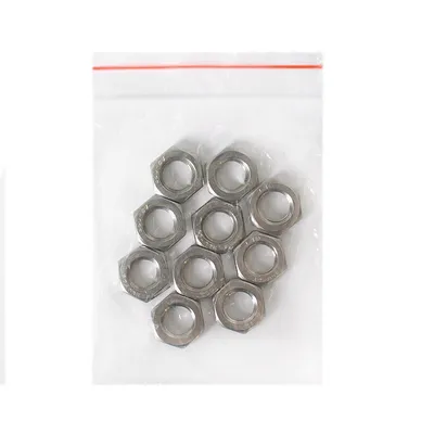 Гайка ниска Inox Mare неръждаема A2, M14, 2 мм, 7 мм, 7.0, 10 бр./опак., DIN 439