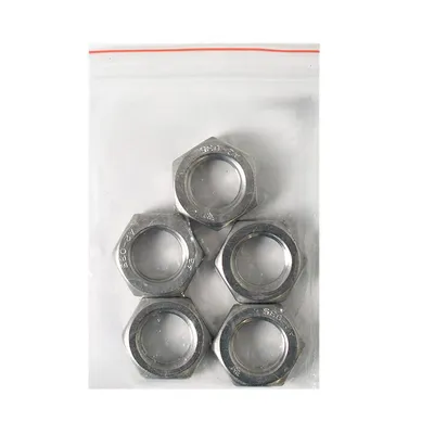 Гайка ниска Inox Mare неръждаема A2, M16, 2 мм, 8 мм, 7.0, 5 бр./опак., DIN 439