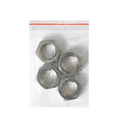 Гайка ниска Inox Mare неръждаема A2, M18, 2.5 мм, 9 мм, 7.0, 4 бр./опак., DIN 439